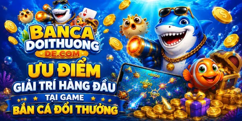 Ưu điểm giải trí hàng đầu tại game bắn cá đổi thưởng